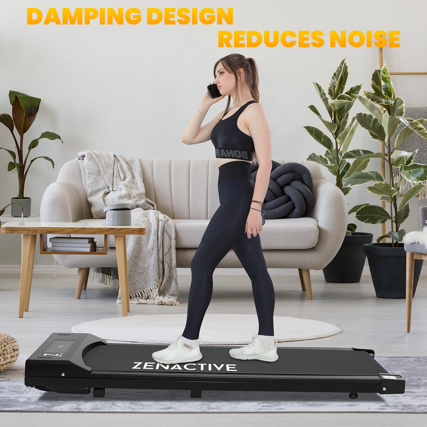 2-in-1 Foldable Treadmill| ENT-T250