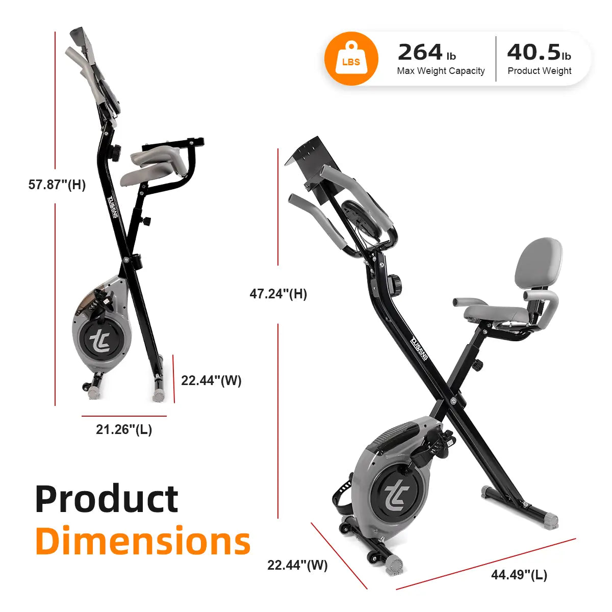 Foldable Exercise Bike