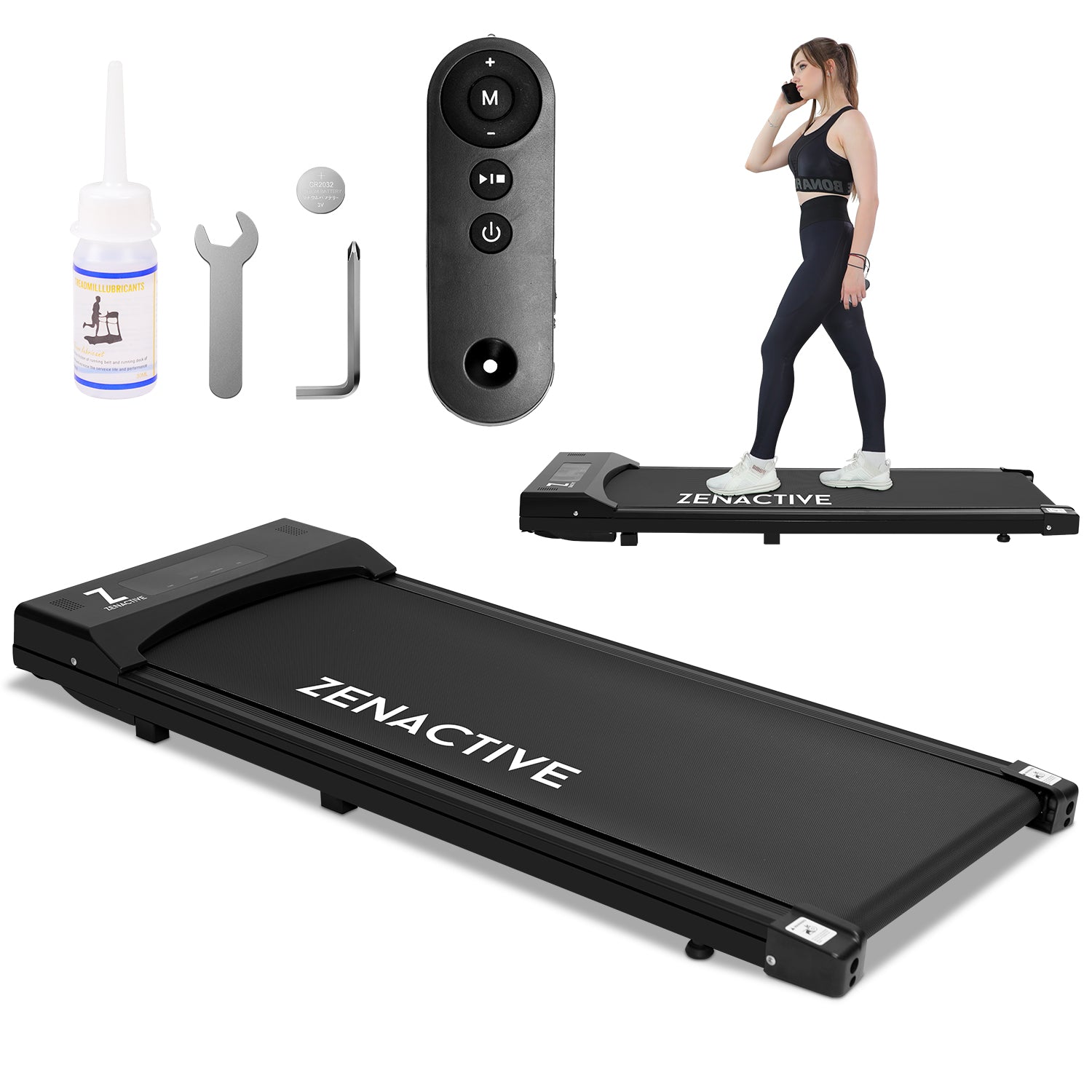 2-in-1 Foldable Treadmill| ENT-T250