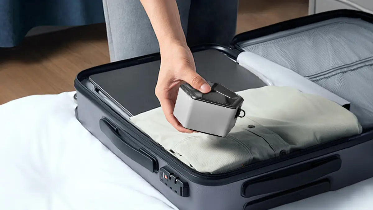 Tousains travel exercise equipment Hivegym is quite compact for on-the-go fitness