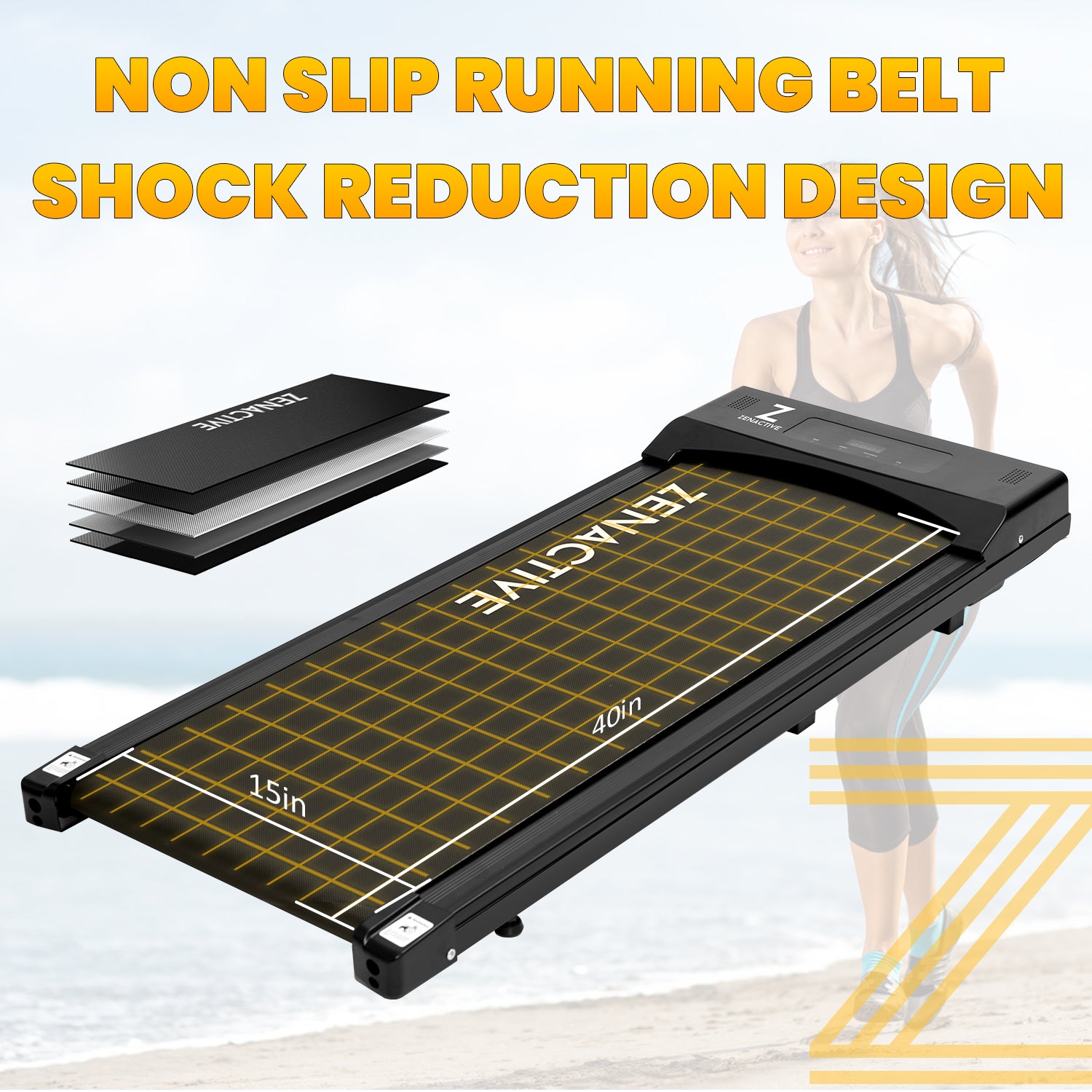 2-in-1 Foldable Treadmill| ENT-T250