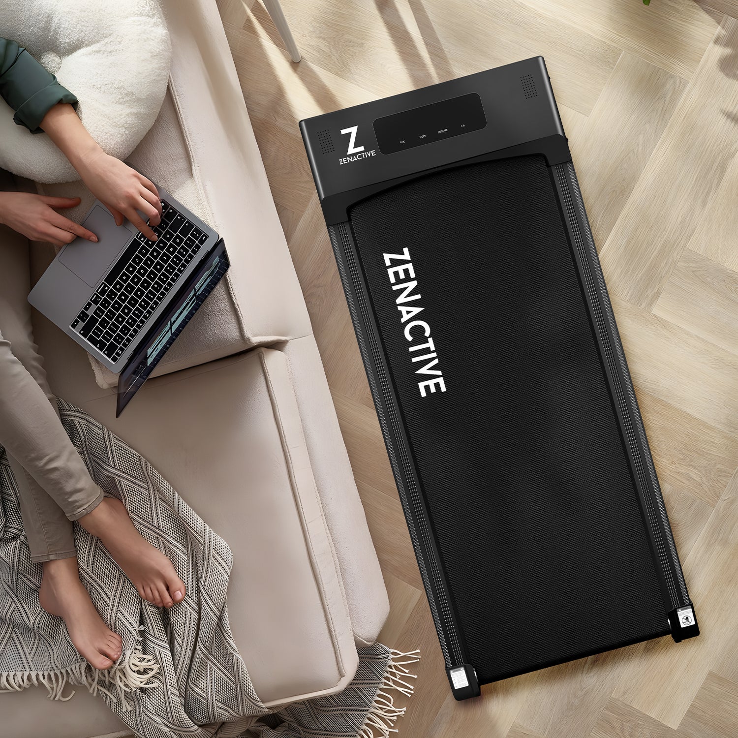 2-in-1 Foldable Treadmill| ENT-T250