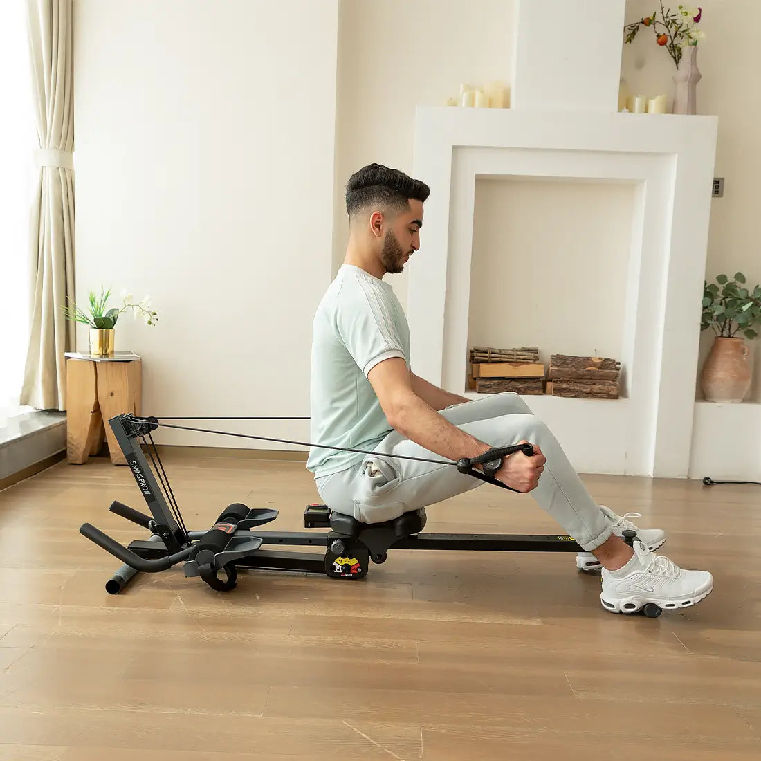 Tousains 3 in 1 rowing machine for effective home workout