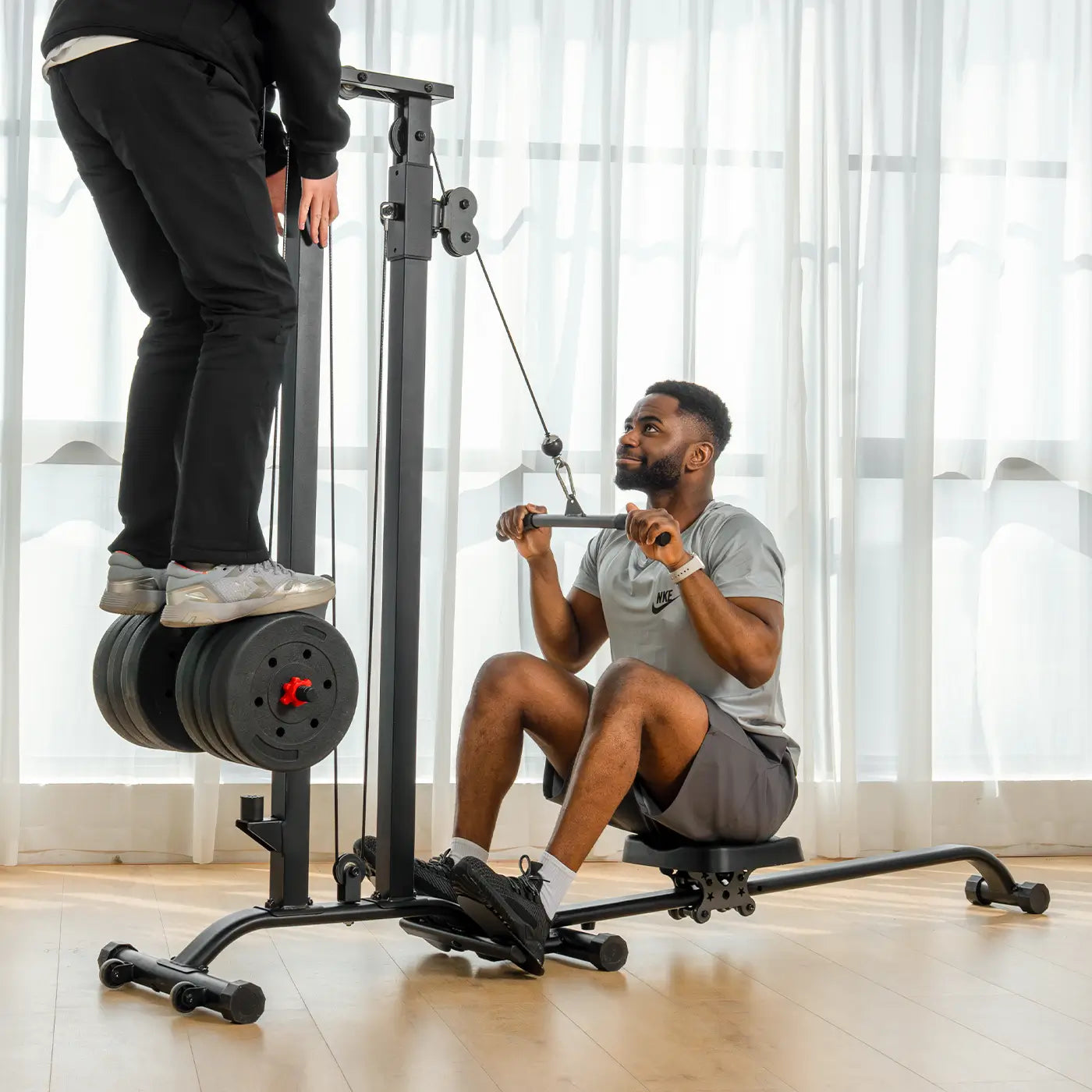 Together with your friends use Tousains Cable Machine CR63 