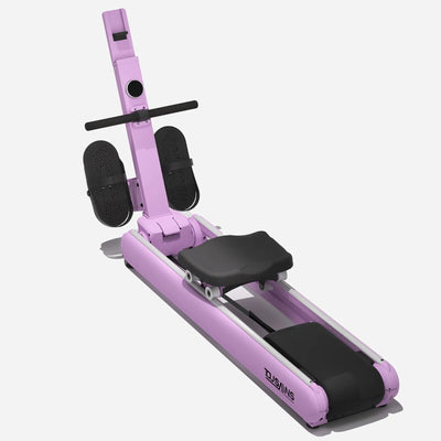 Quiet rowing machine for apartment use